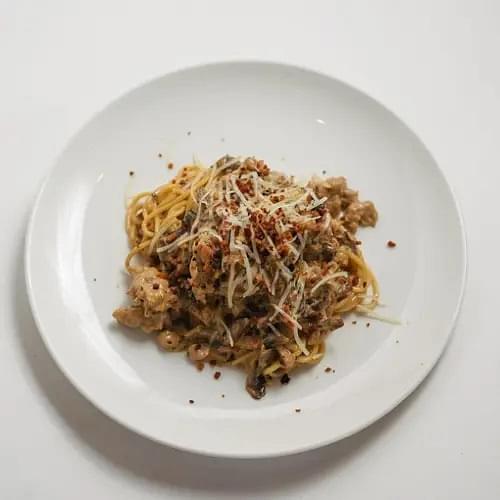 Spaghetti Boscaiola