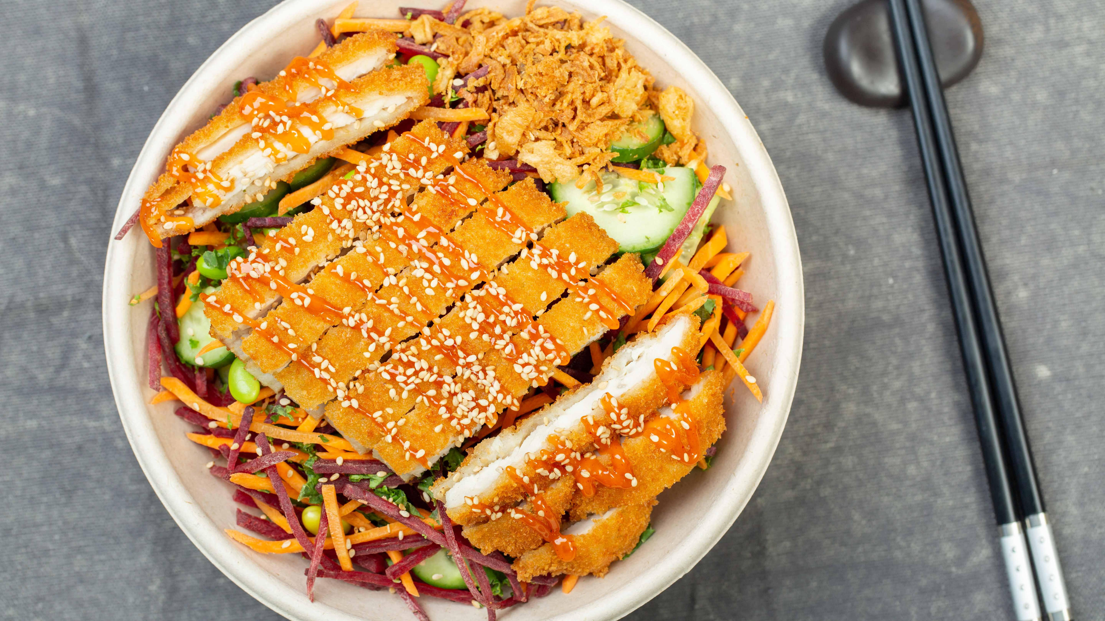Crispy Chicken Poké