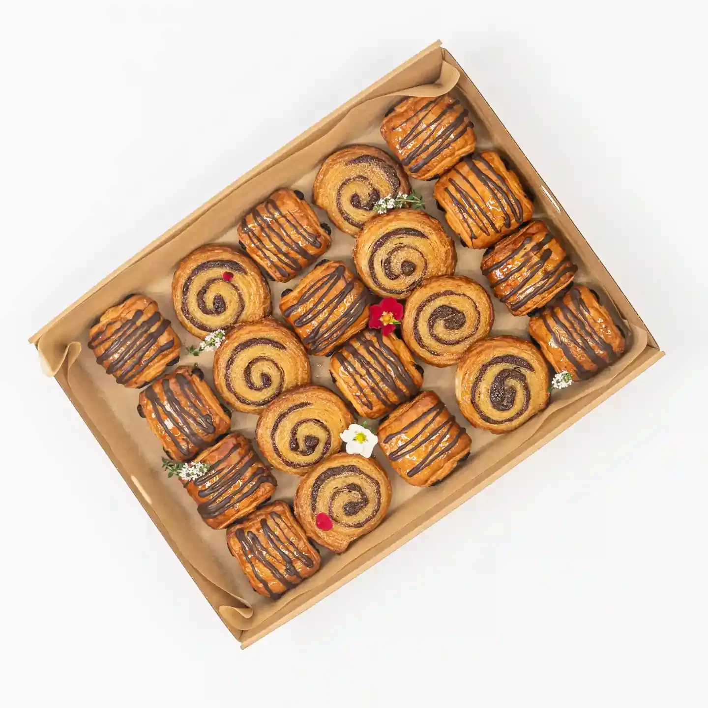 Mini Pastries (No Added Nuts)