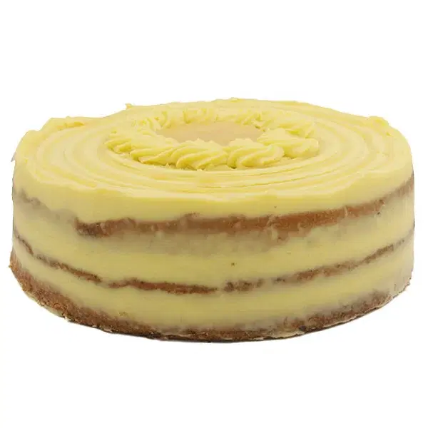 Gluten Free Lemon Layer 'Naked' Cake