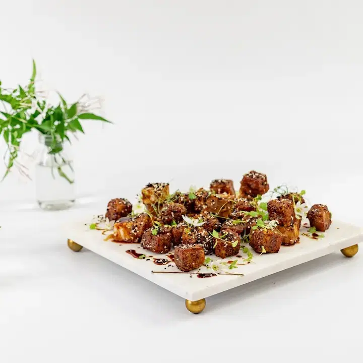 Sticky Pork Belly Bites