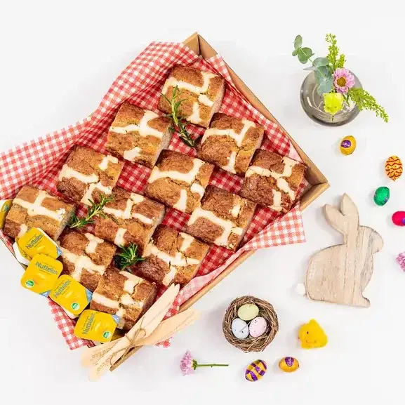 Gluten Free & Vegan Banana Bread ‘Hot Cross Bun’