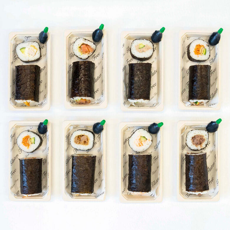 Sushi Roll & Soy Sauce