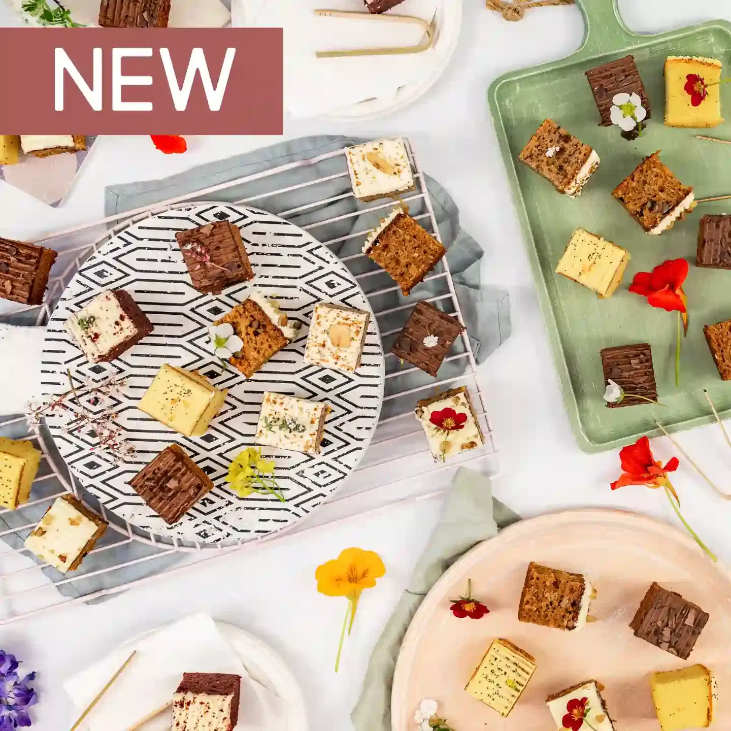 Nut-Free Mini Cake Collection