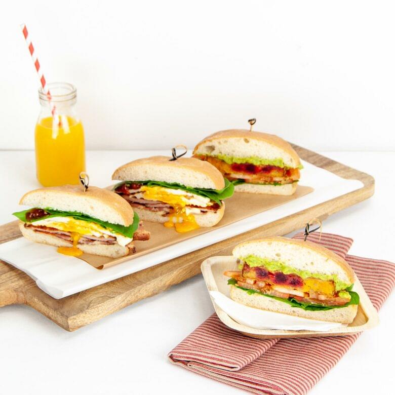 Build Your Own Brekky Burger