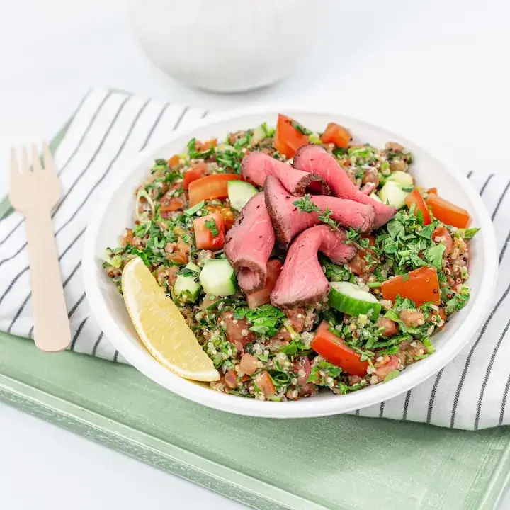Classic Tabbouleh Salad - Nourish Bowl