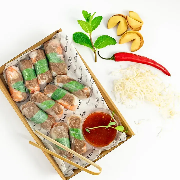 Teriyaki Beef Mini Rice Paper Roll