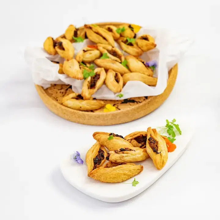 Pulled Pork Puff Pastry Taco