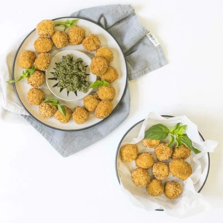 Golden Tomato Arancini & Bush Tomato Relish