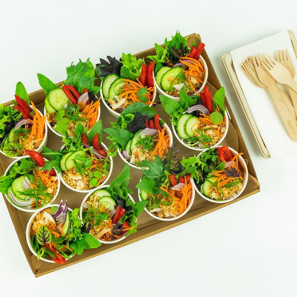 Peanut Satay Bowl Platter