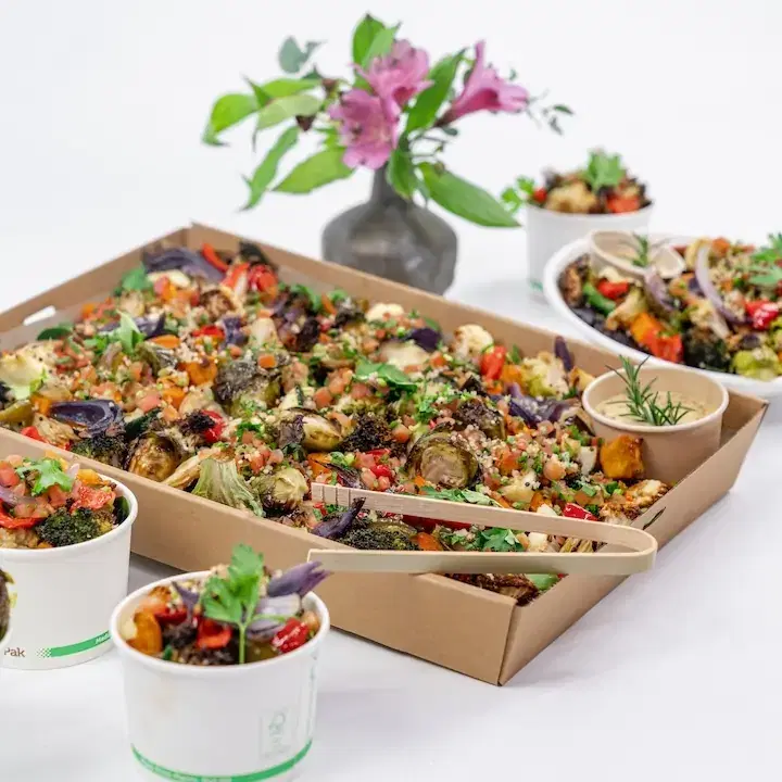 Roasted Vegetable, Tabouli & Quinoa Salad - Shared Platter