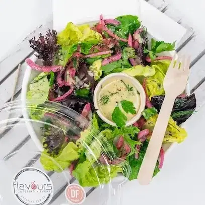Seasonal Leafy Greens & Herb Salad - Nourish Bowl