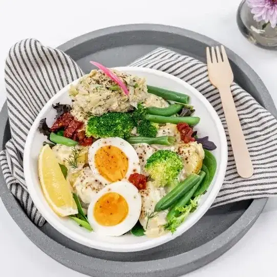 Creamy Chat Potato - Nourish Bowl