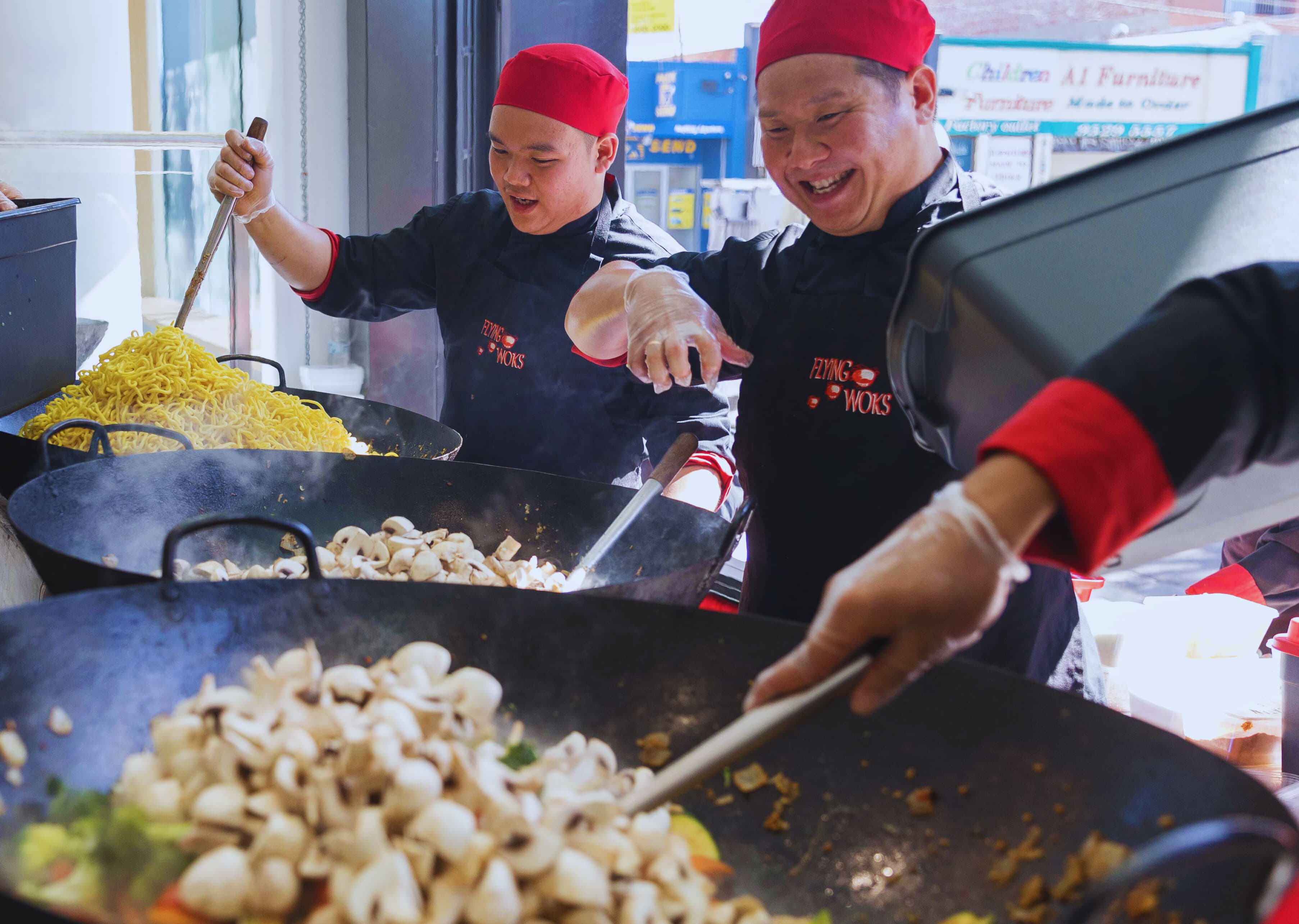 Flying Woks