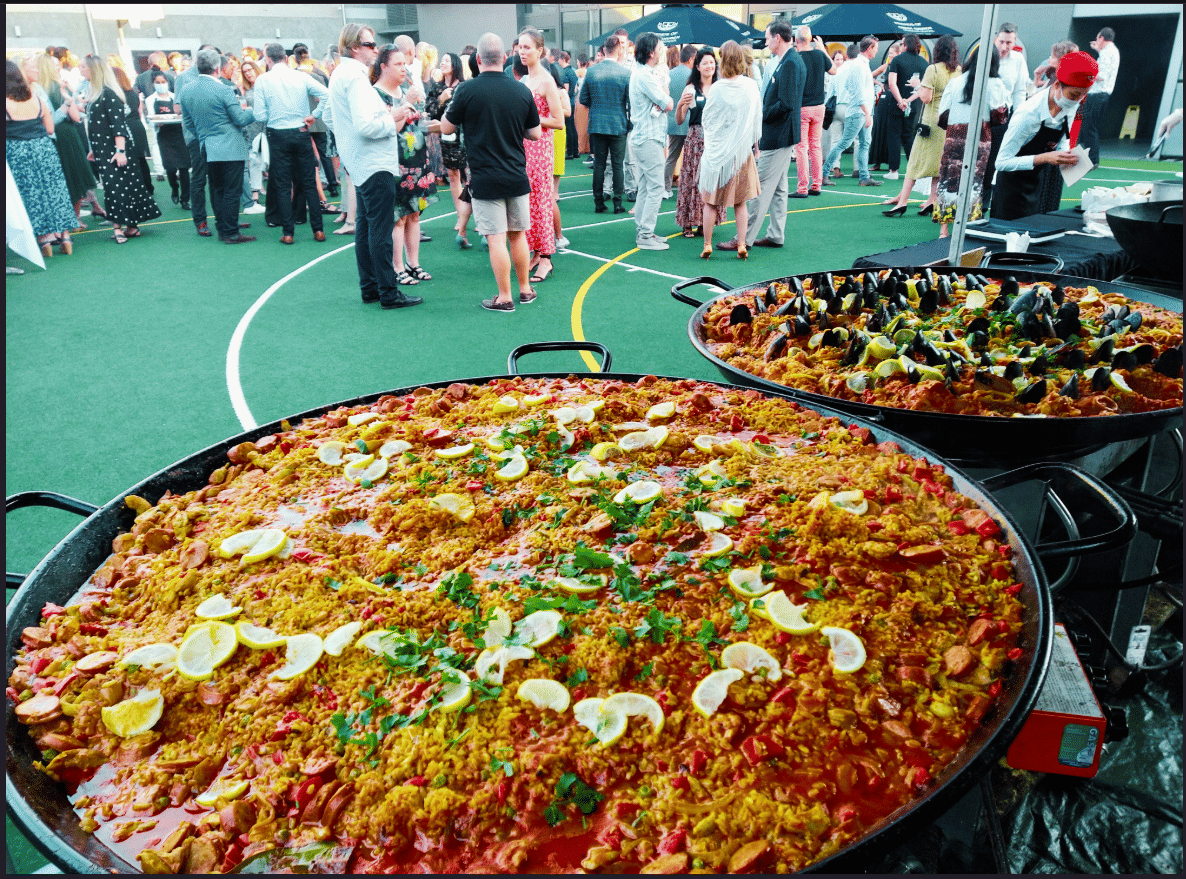 Spanish Fiesta Live Paella Station