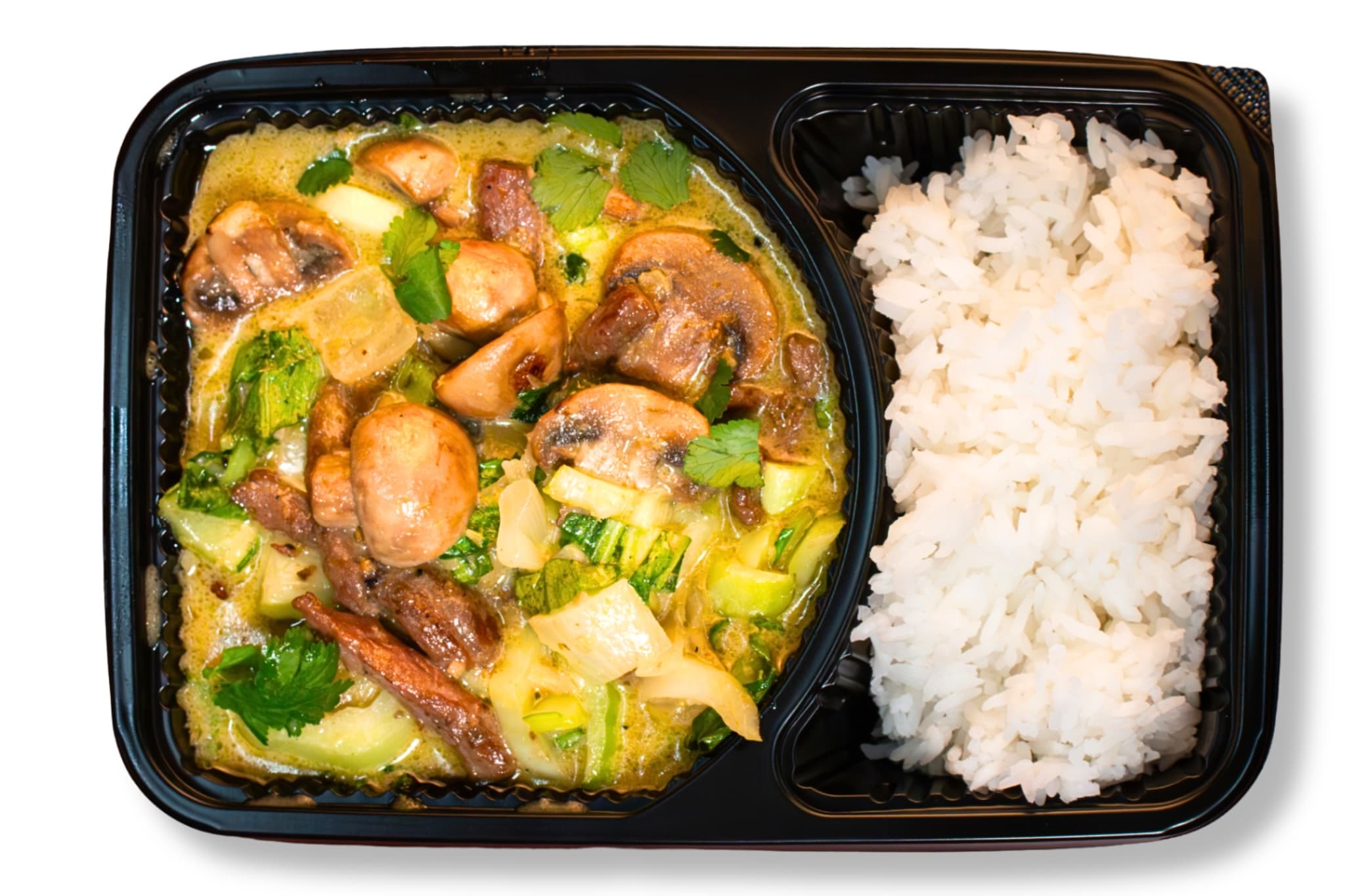 Thai Green Curry Beef with Jasmine Rice