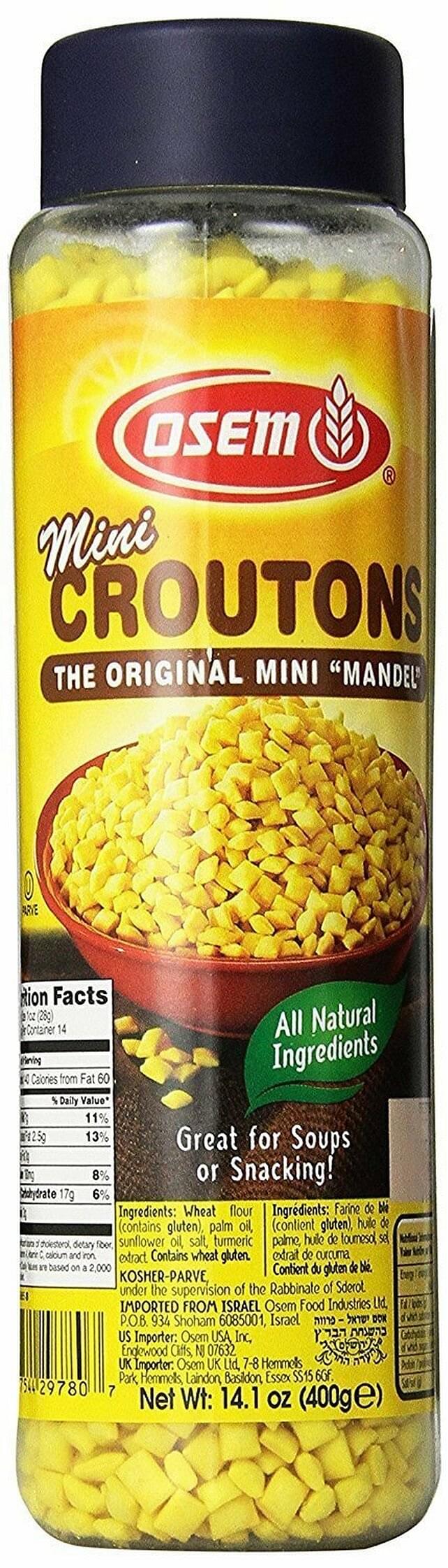 Osem Mini Soup Croutons 400Gm