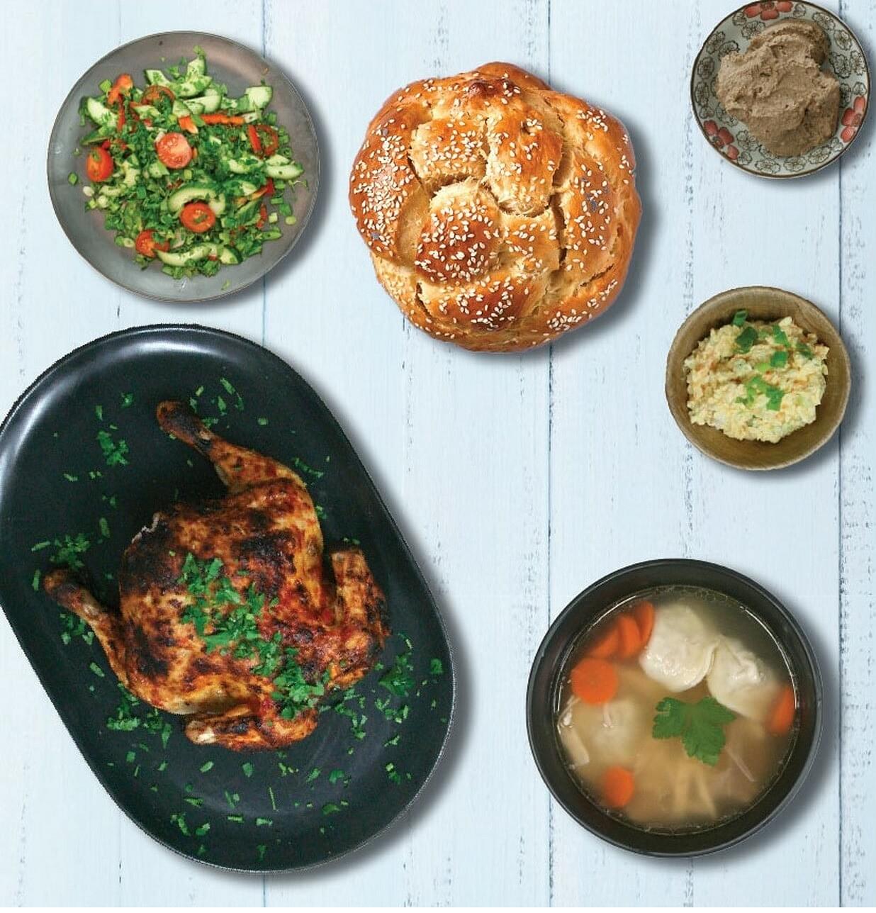 Rosh Hashanah Dinner Box, Feeds 6
