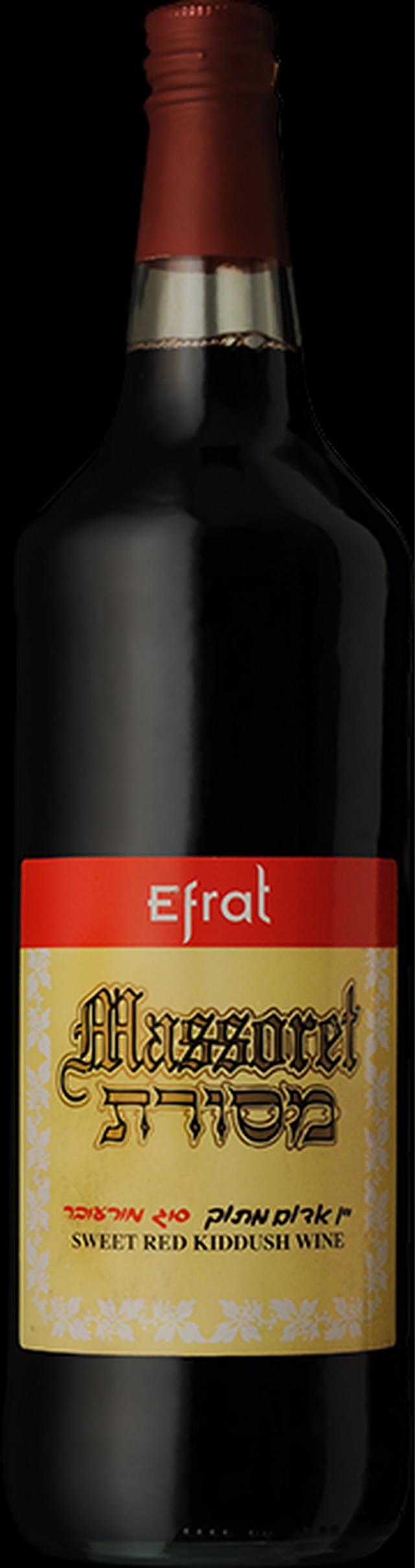 Efrat Massoret Sweet Red Kiddush Wine 750Ml