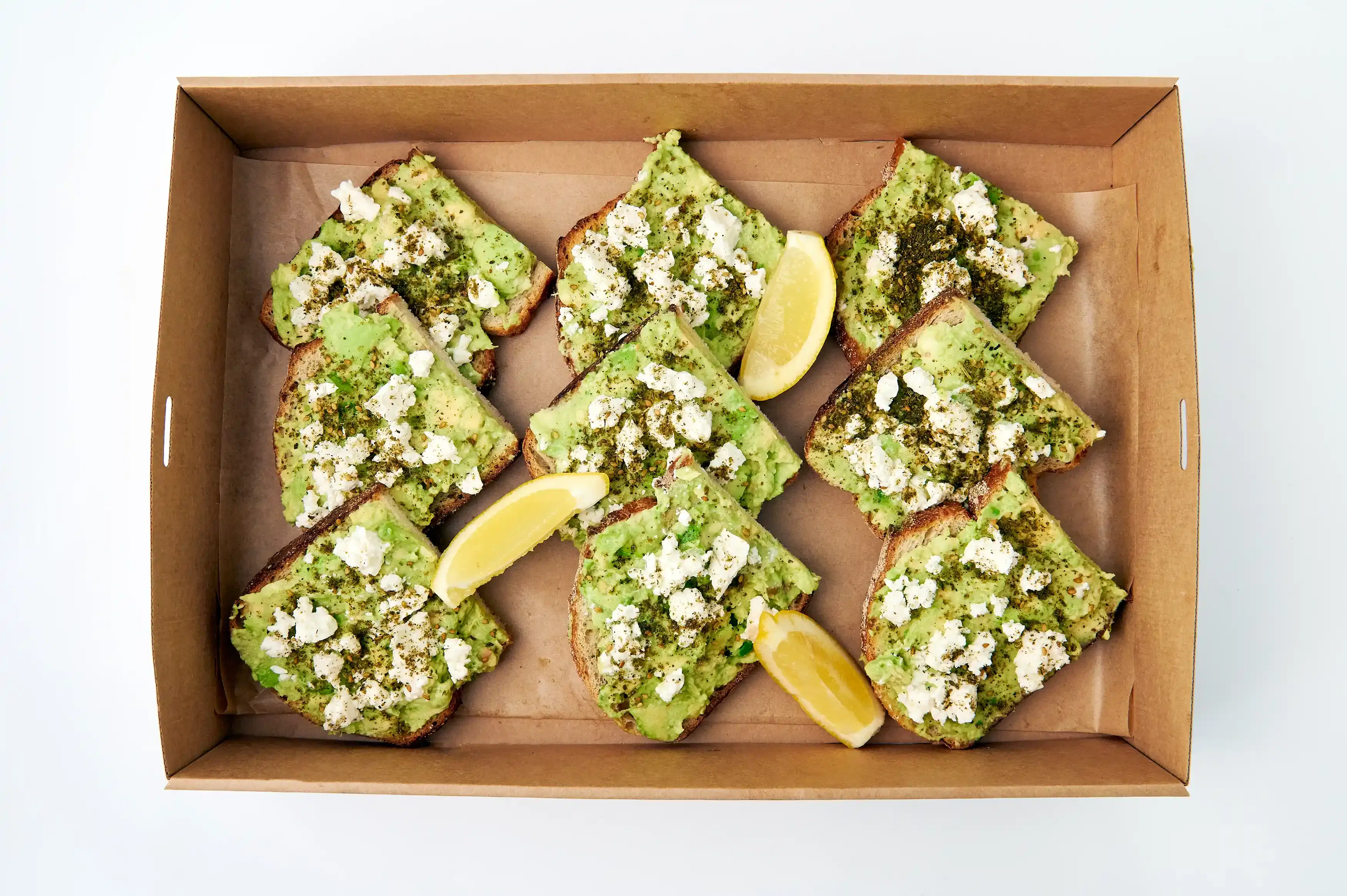 Avo Toast Box - Za’atar & Feta