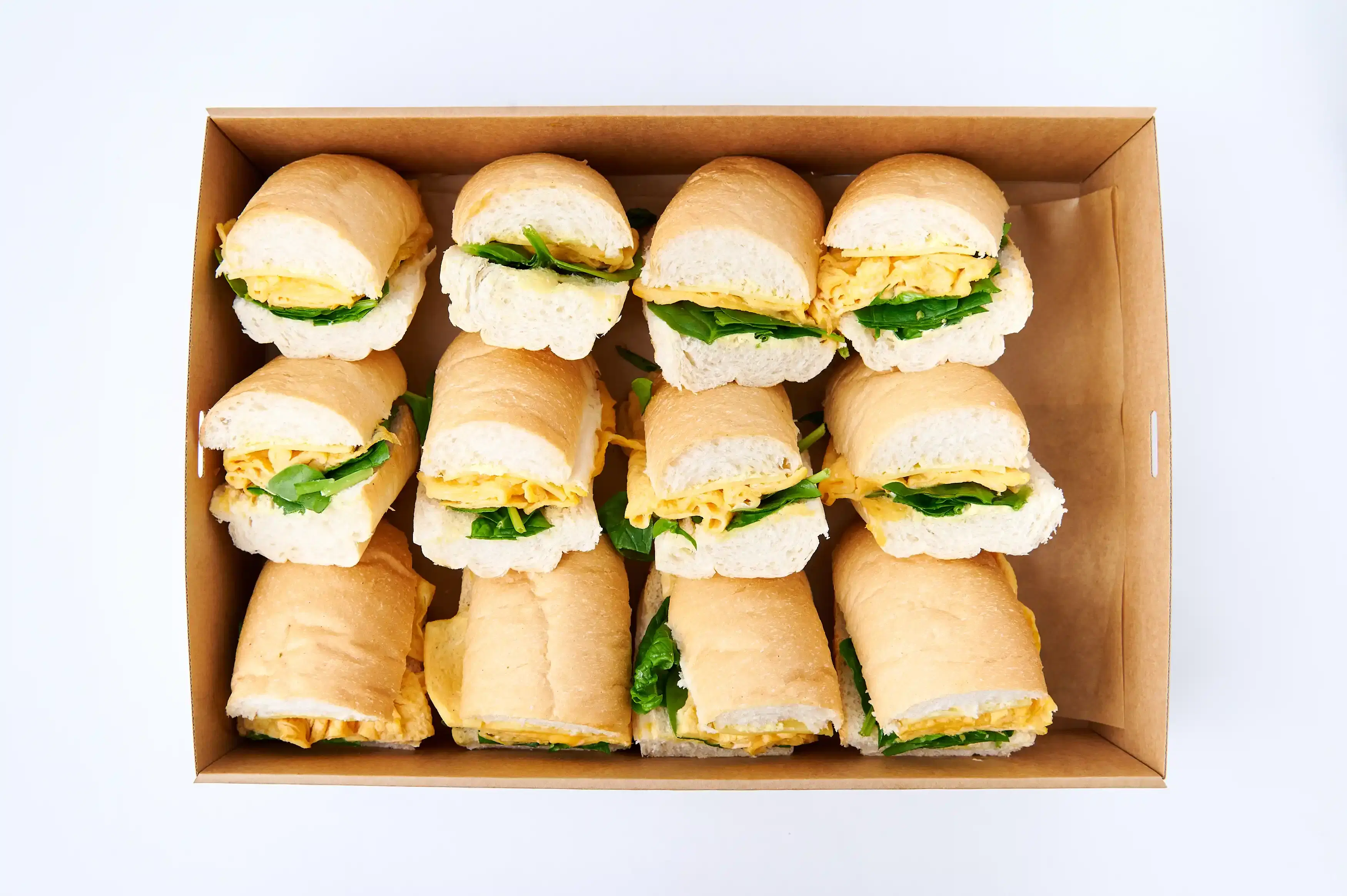 Egg & Cheese Roll Platter