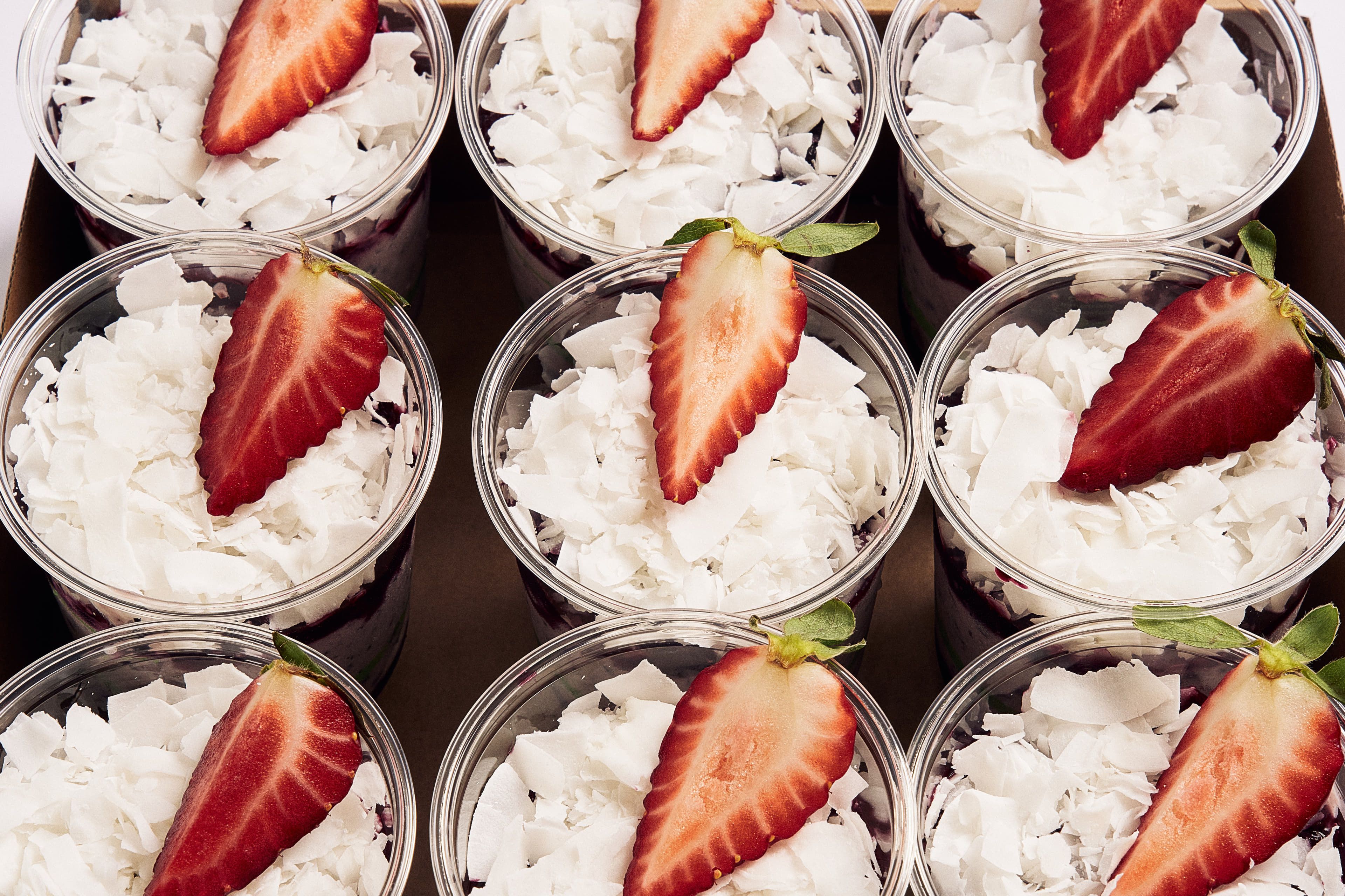 Tropical Indigo Pudding Platter