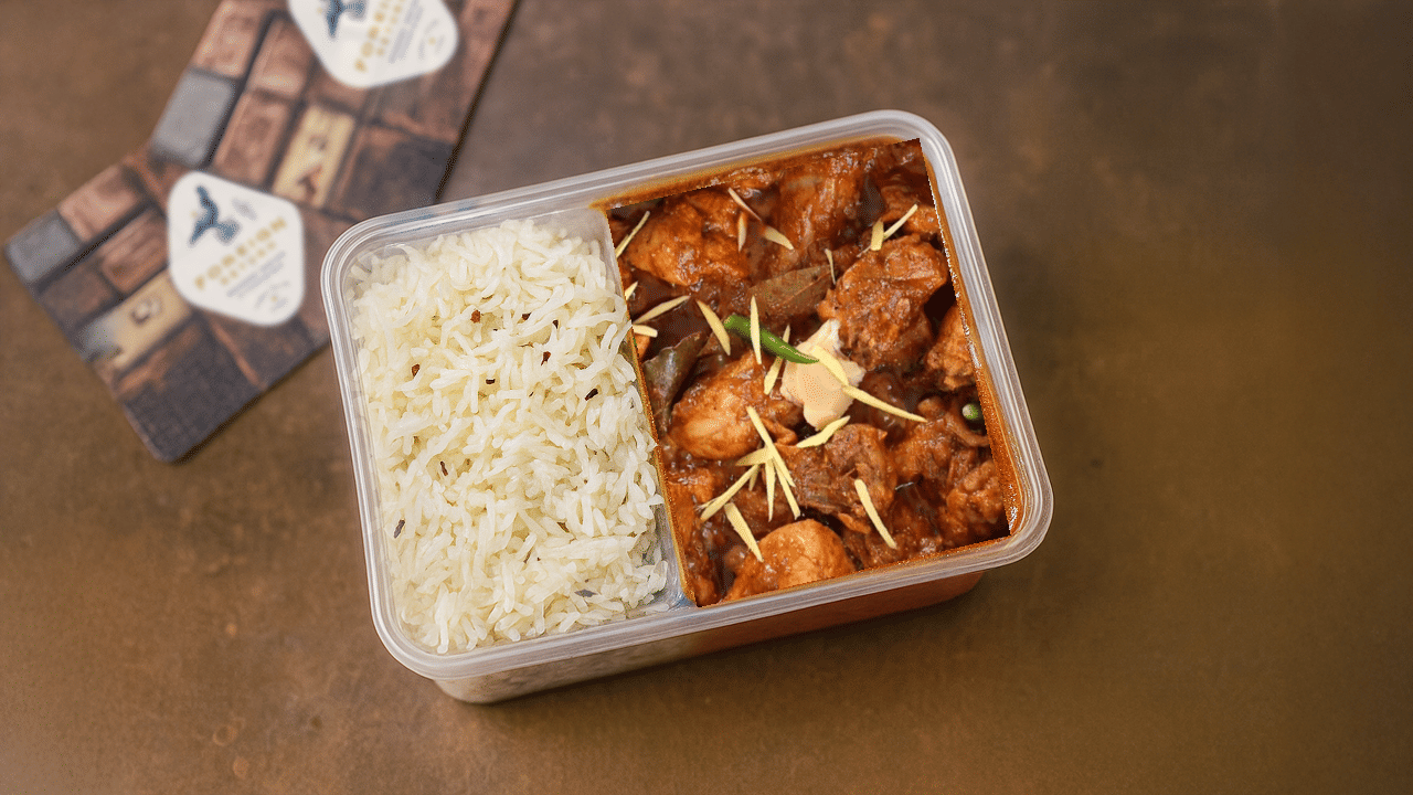 Bhuna Chicken with Jeera Rice