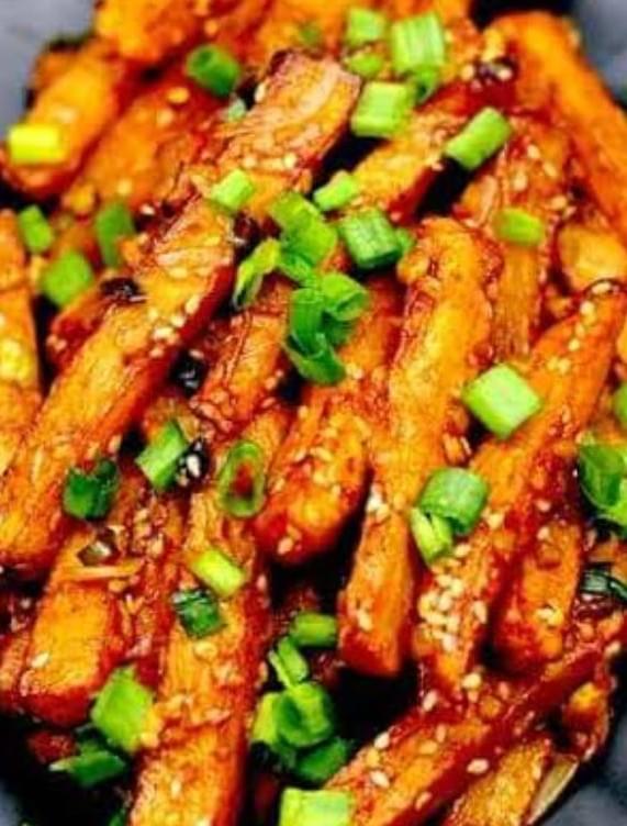 Honey Chilli Potato
