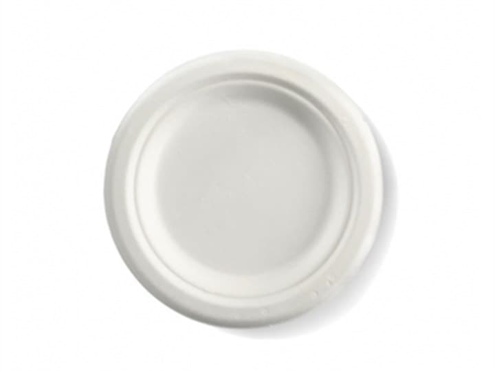 Round Sugarcane Plate