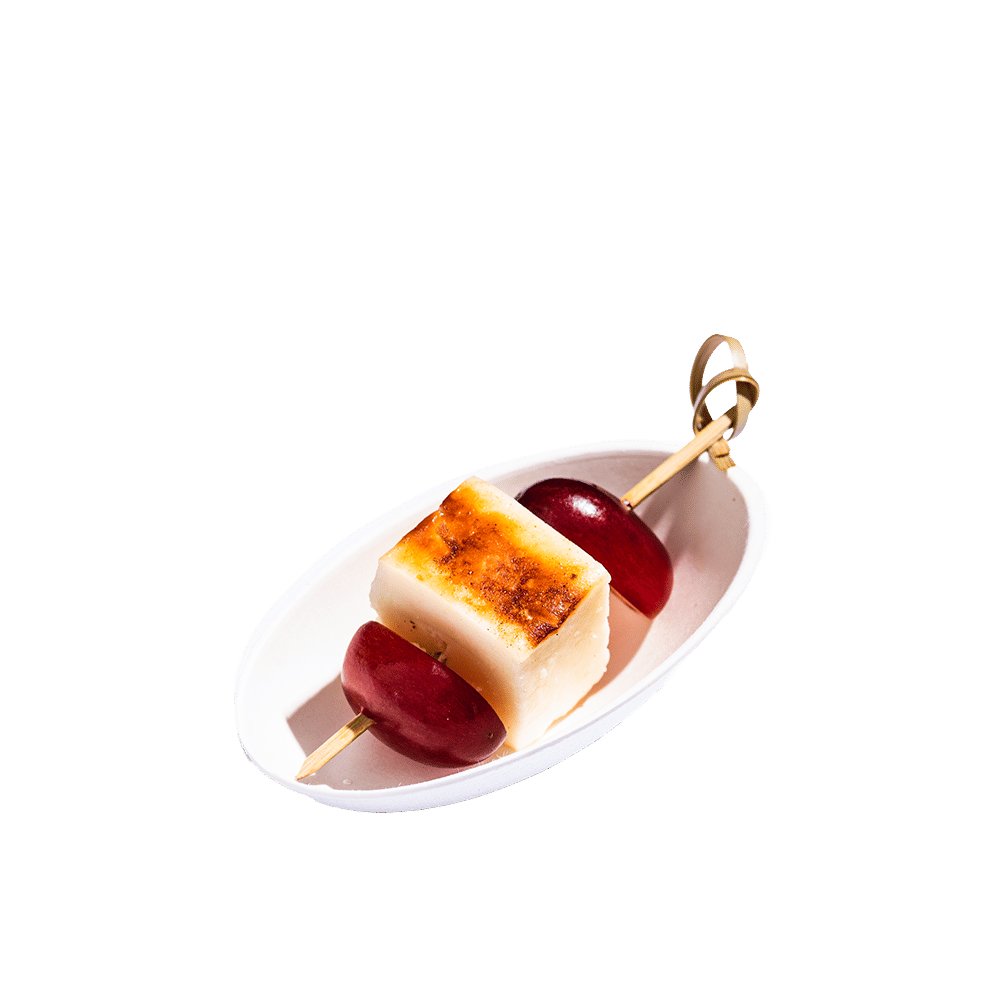 Grilled Halloumi with Grape