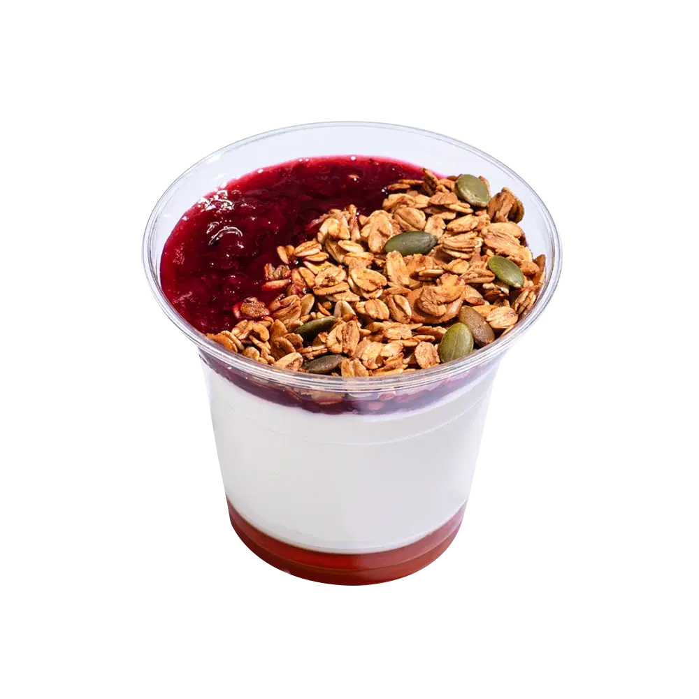 Mixed Berry Yoghurt with Granola