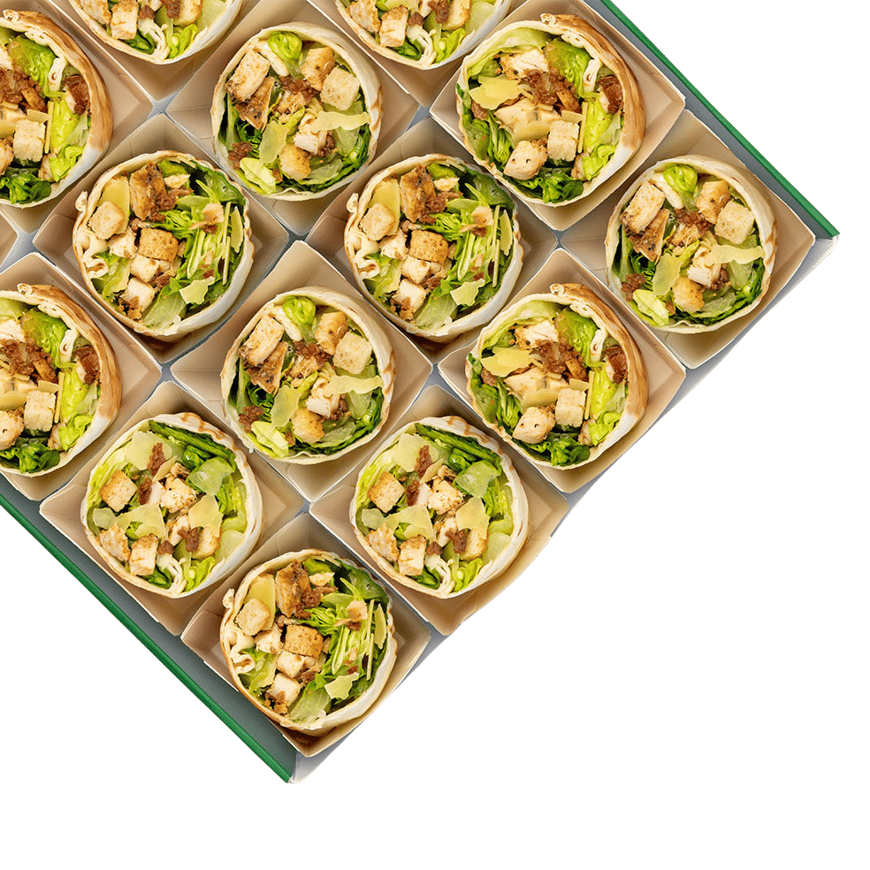 Hail Caesar with Roasted Chicken Wrap