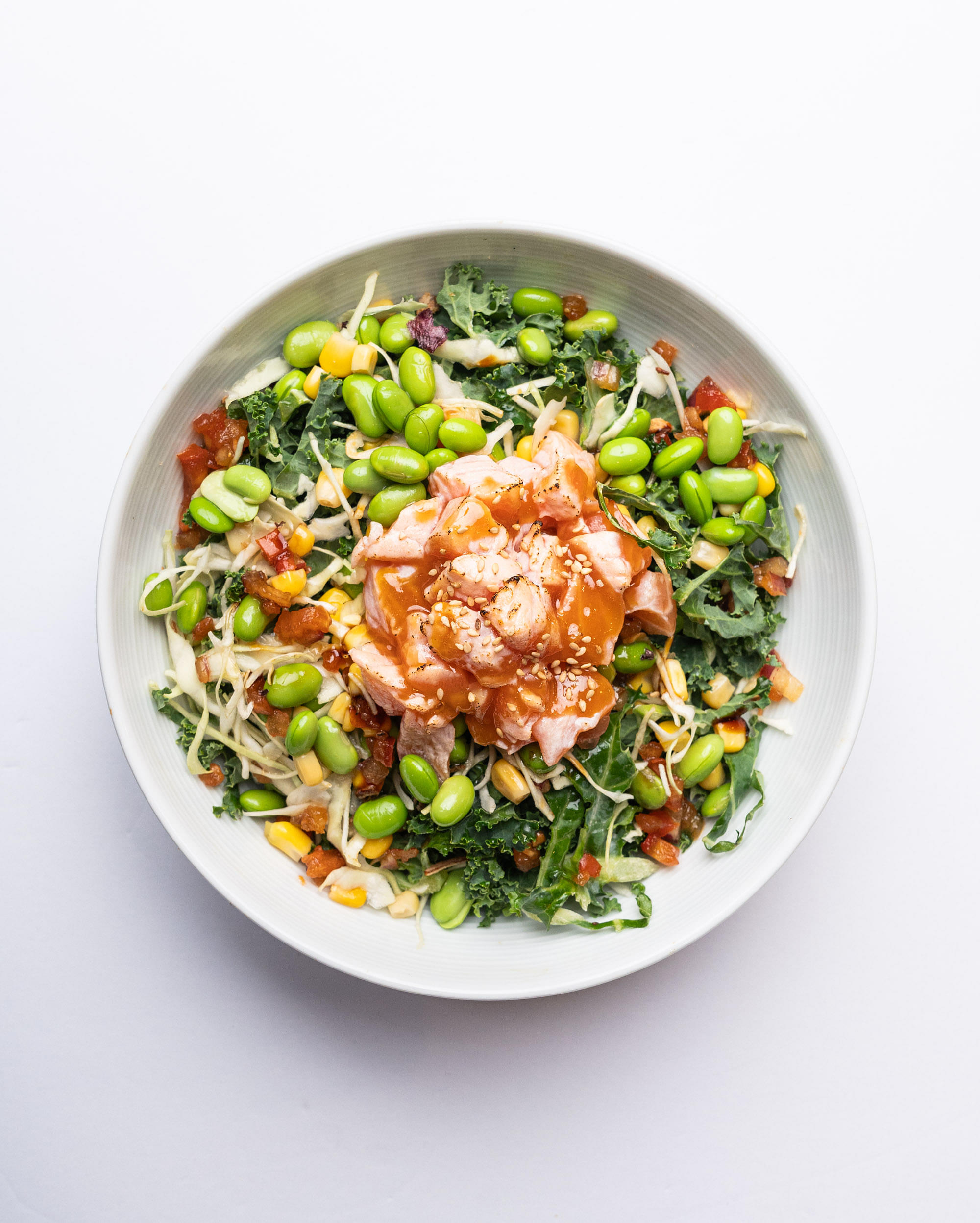 Aburi Salmon Salad