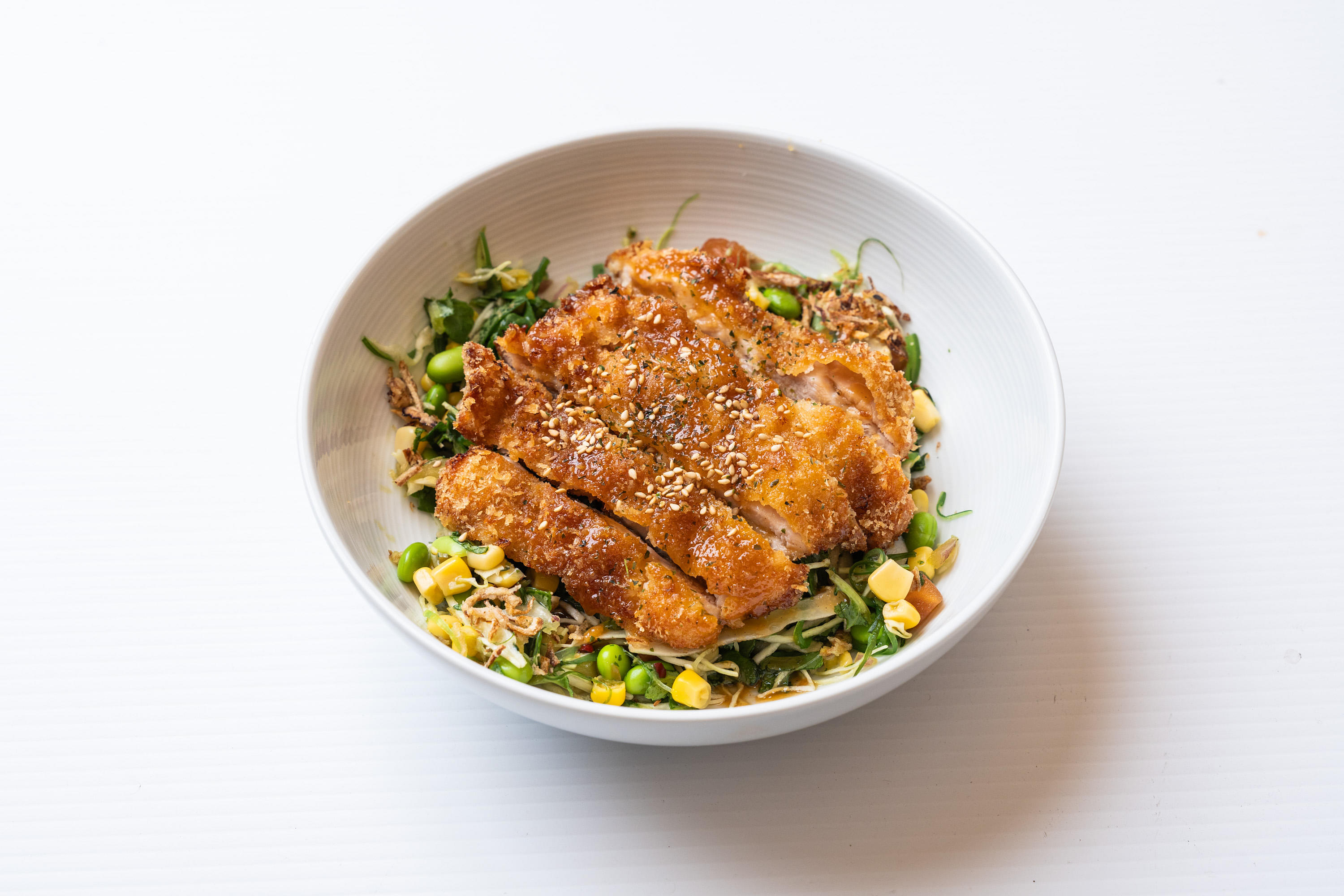 Chicken Katsu Salad