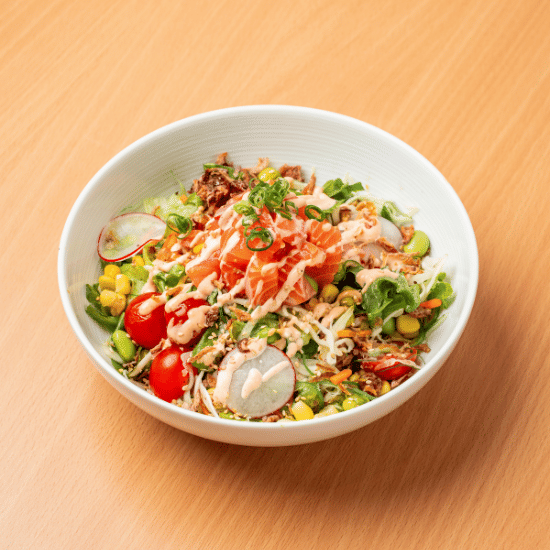Gluten Free Spicy Salmon Poke