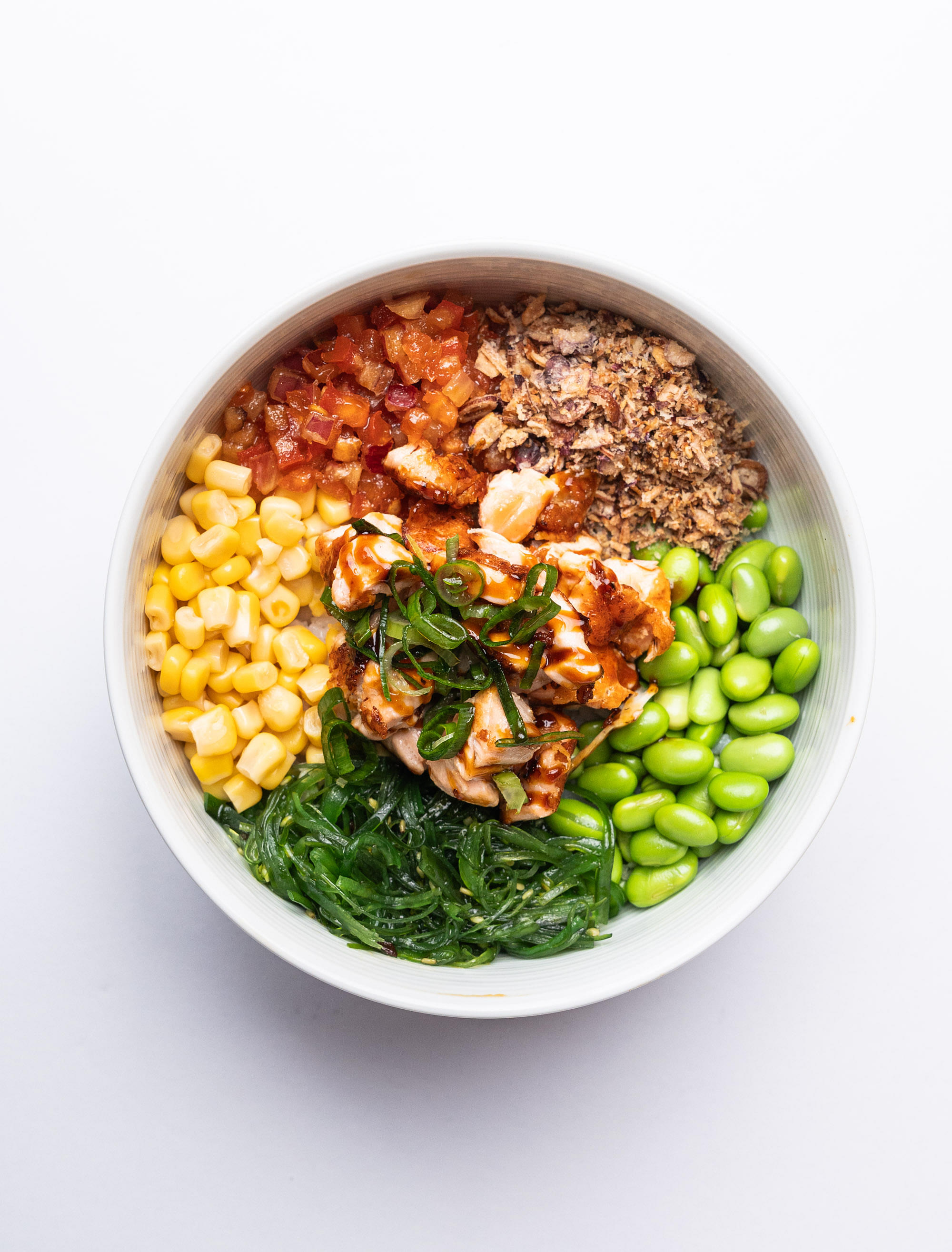 Grilled Salmon Poke