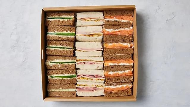 Finger Sandwiches Box