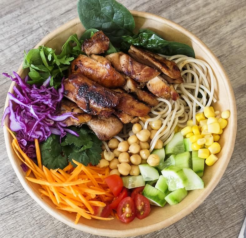 Schezwan Dusted Chicken Bowl