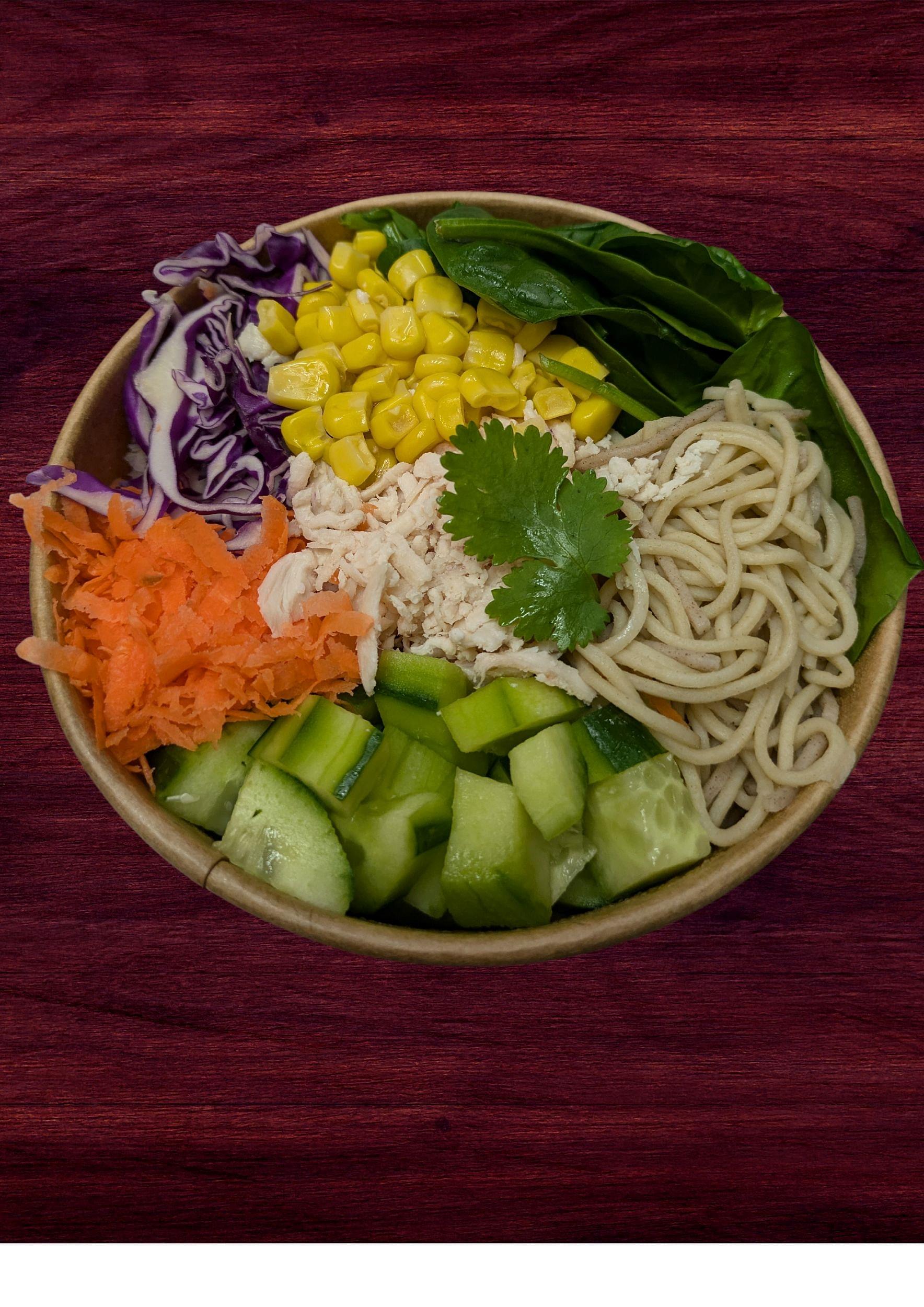 Chicken Millet Noodle Salad