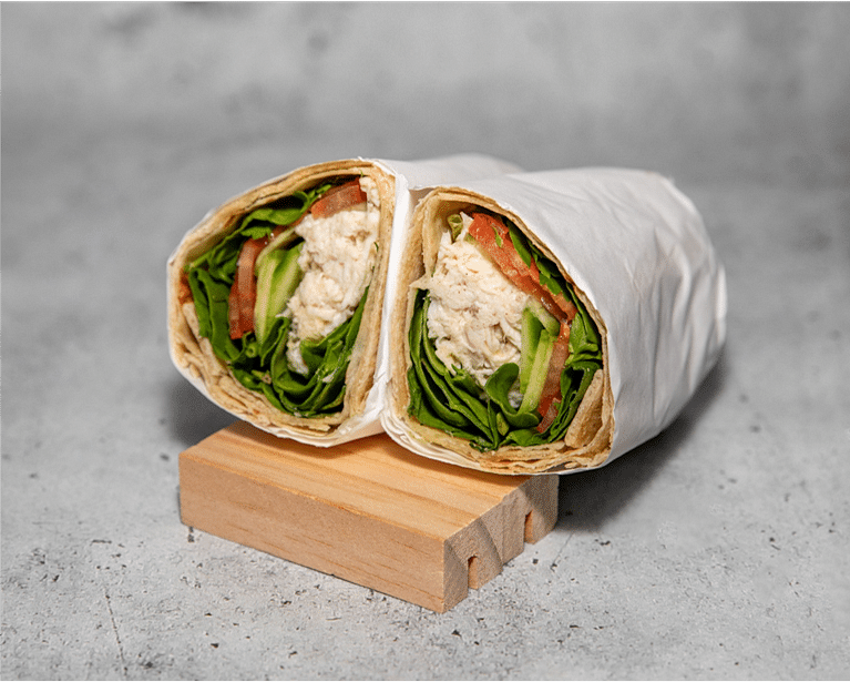 Mustard Mayo Chicken Millet Wrap