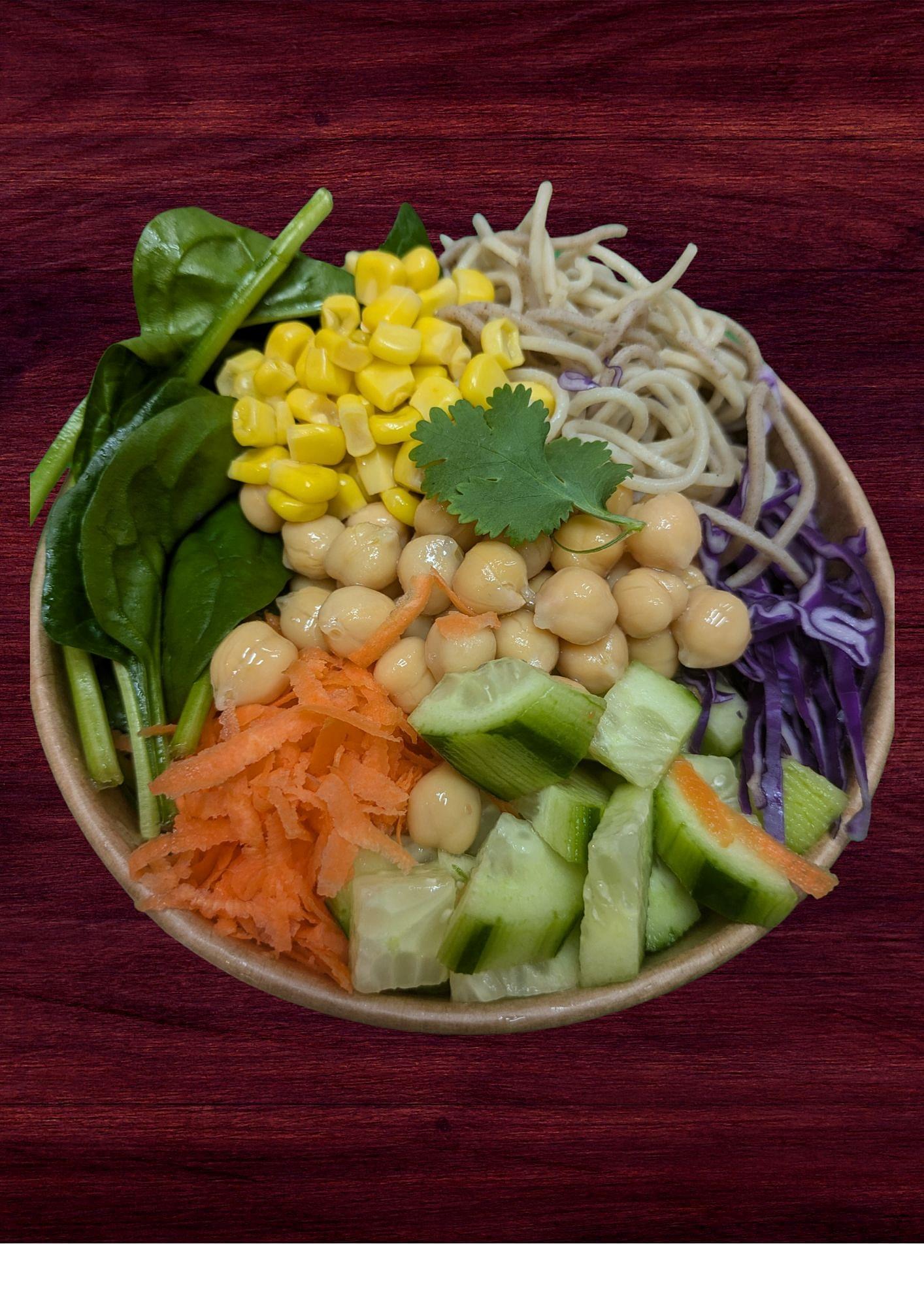 Vegetarian Millet Noodle Salad 