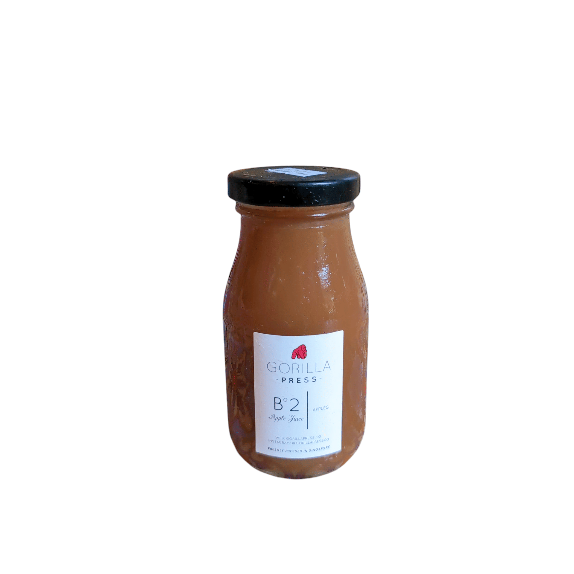 100% Apple Juice Glass Bottle
