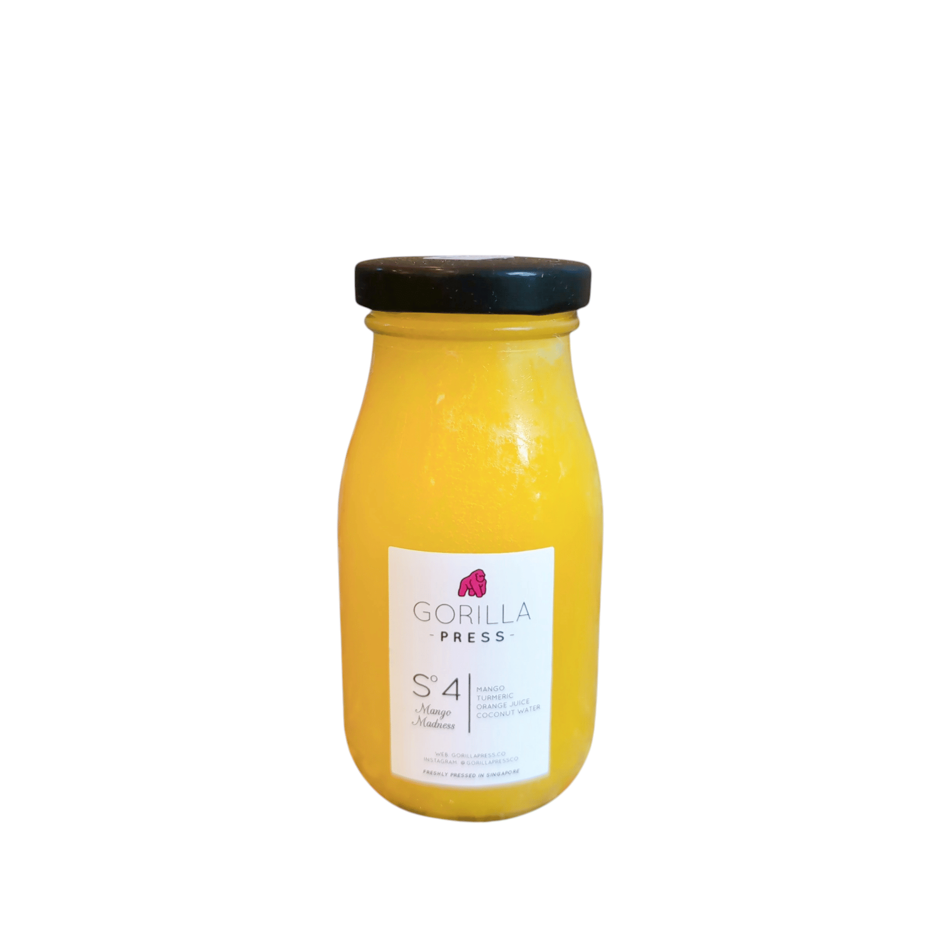 Mango Smoothie Glass Bottle