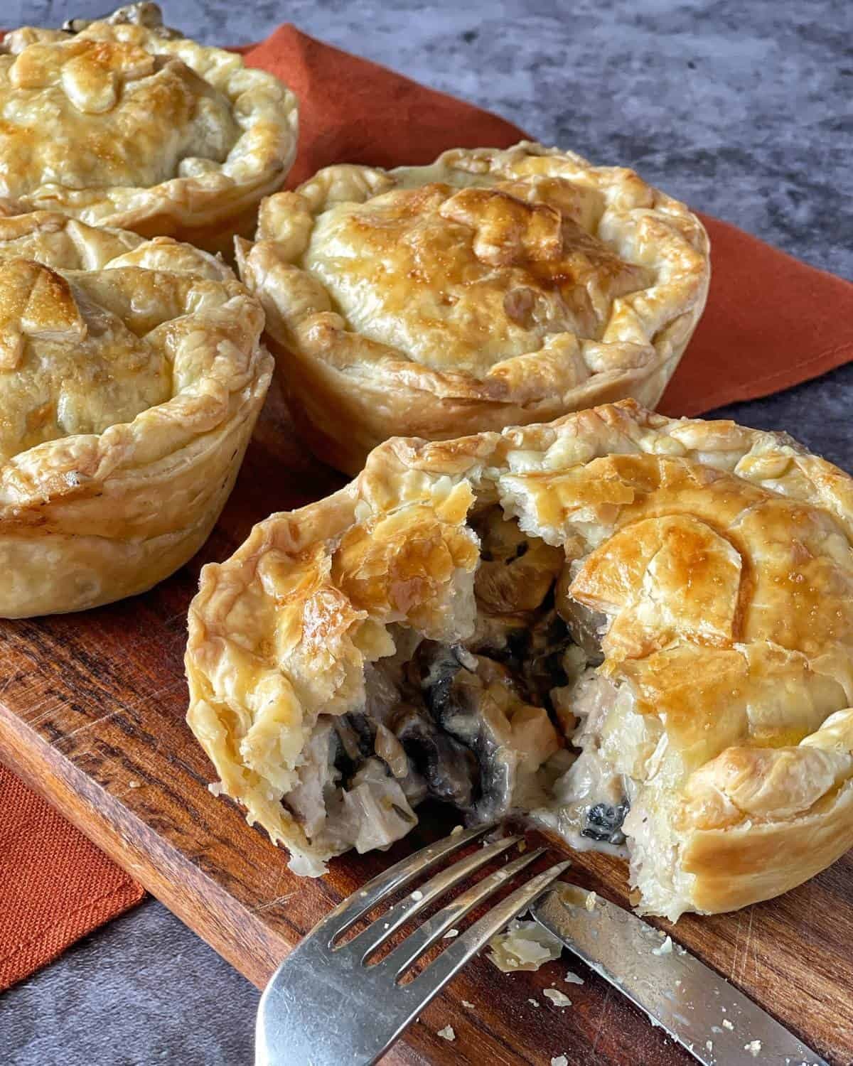 Chicken & Mushroom Pie
