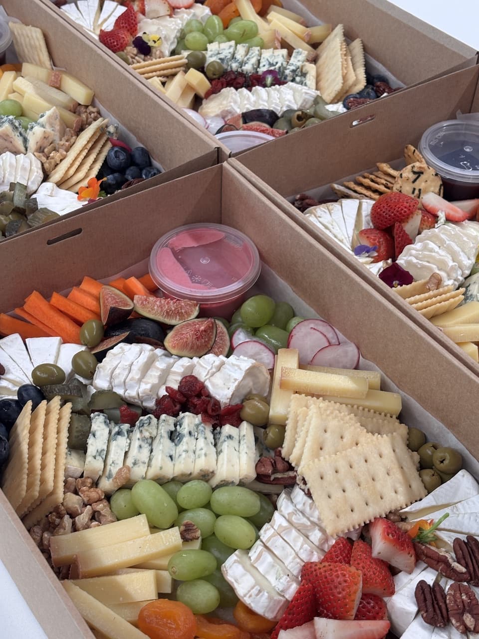 Cheeseboard & Crudités Grazing Platter