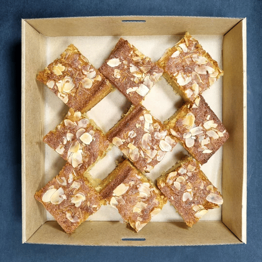 Orange, Almond & Coconut Slice