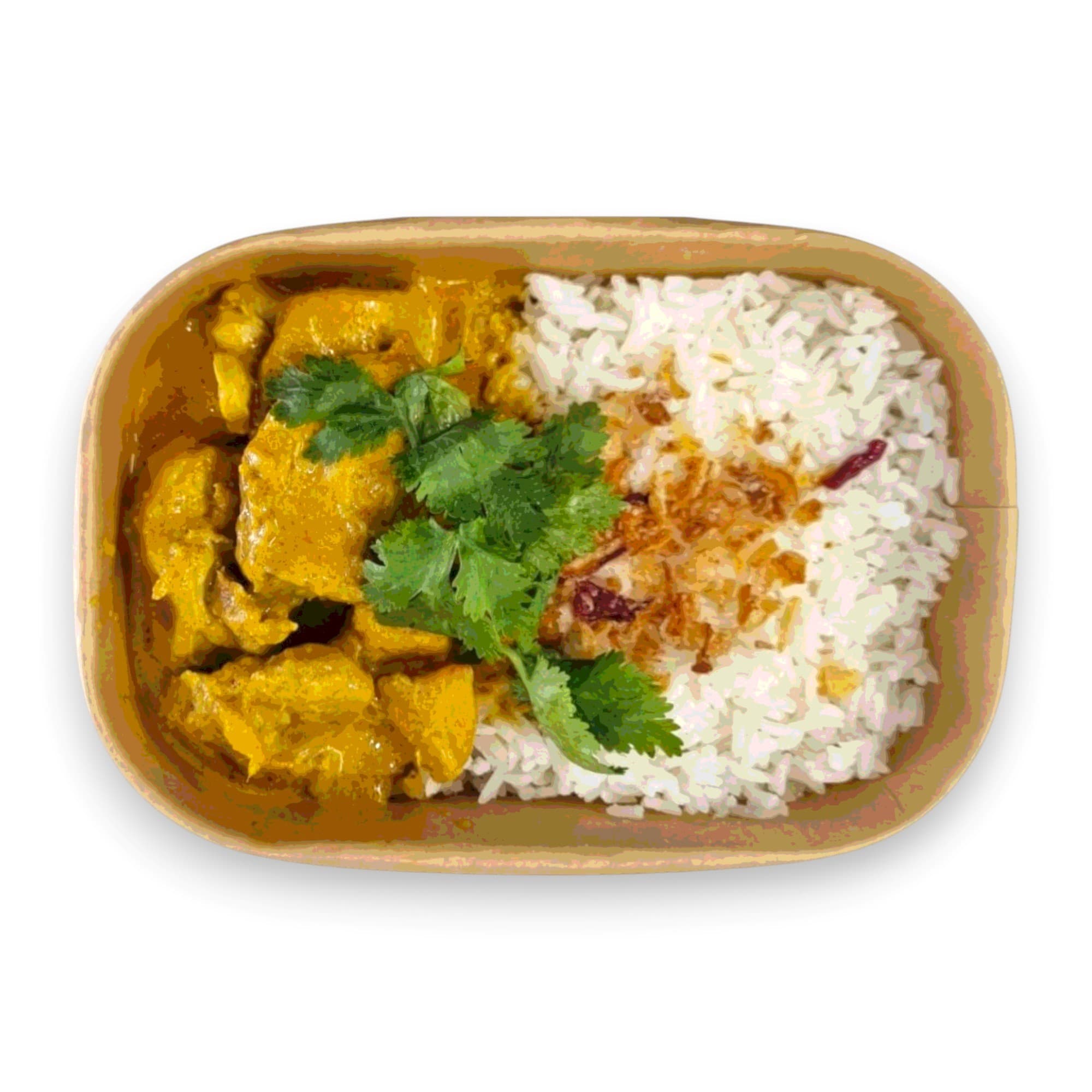 Malaysian Chicken Curry Rice Box