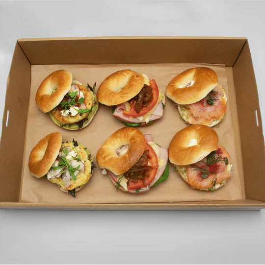 Mini Assorted Savoury Bagels 