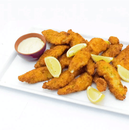 House Made Parmesan Crumbed Chicken Tenders Platter