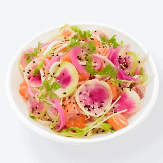 Spicy Salmon Poke Bowl